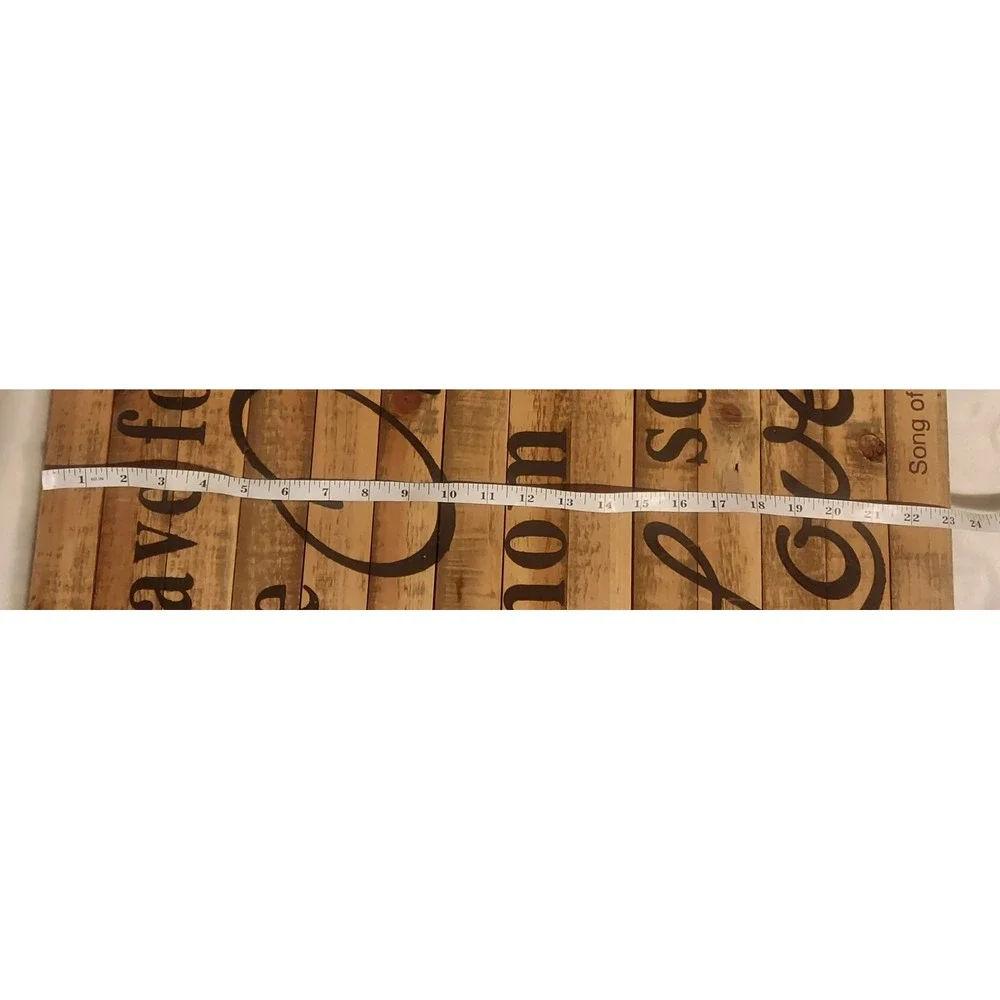 Rustic Farmhouse Song of Solomon 3:4 Scripture Bible Verse Wall Art Wood Decor